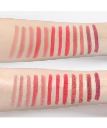 DELISOUL 6 Matte Lip Crayon Set | 2-in-1 Lip Liner and Lipstick | Long Wear Cream-to-Matte Makeup | Smudgeproof & Water-Resistant Lipstick (01) - Buy Online on SooperMarket.com