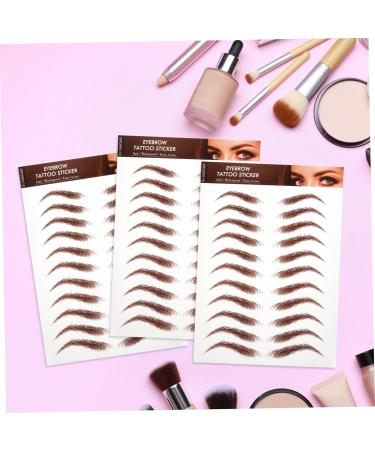 CANIGHT 5 Sheets authentic eyebrow sticker eyebrow stickers shaping eyebrow stickers costume - Buy Online on SooperMarket.com