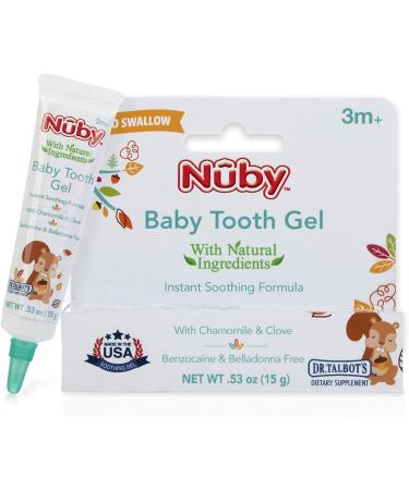 Dr. Talbot's Baby Tooth Gel - Clove & Chamomile for 3 Months+ | 0.53 oz (15g) - Buy Online on SooperMarket.com
