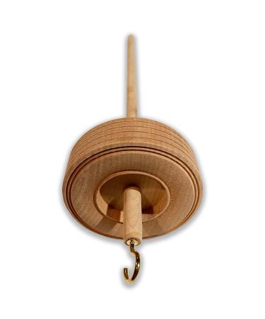 Happy Classy Large Drop Spindle 12" Length 3" Whorl 2.8 oz Weight