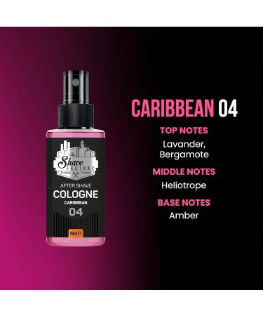 the shave factory After Shave Cologne Series (04 Caribbean 50ml (1.69 fl. oz)) 04 Caribbean 1.69 Fl Oz (Pack of 1) - Buy Online on SooperMarket.com