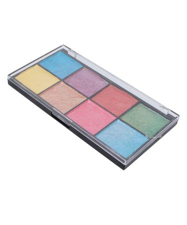 Face Painting Palette 8 Colors Eyeshadow Palette Food Grade Long Lasting for Halloween for Cosplay for Kids