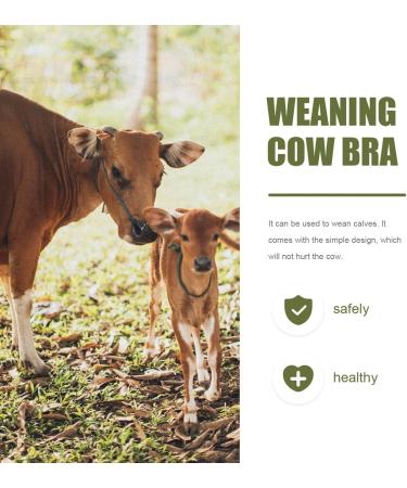 POPETPOP Milk Hood | Calf Weaner Tool & Cow Breastfeeding Equipment - Outdoor Farm Supplies - Buy Online on SooperMarket.com