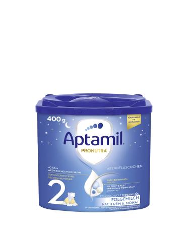 Aptamil evening bottle follow-on milk after 6 months baby milk powder (1 x 400 g) 400 g (1 pack)