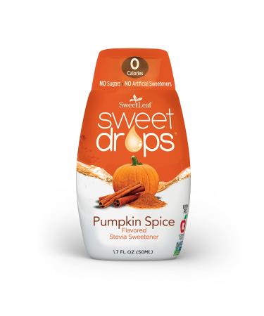 SweetLeaf Sweet Drops Pumpkin Spice, 50 servings, Clear