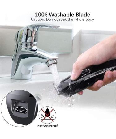 Premium 6-in-1 Hair Clipper & Beard Trimmer Kit for Men - Cordless Waterproof USB Rechargeable Grooming Set - Buy Online on SooperMarket.com