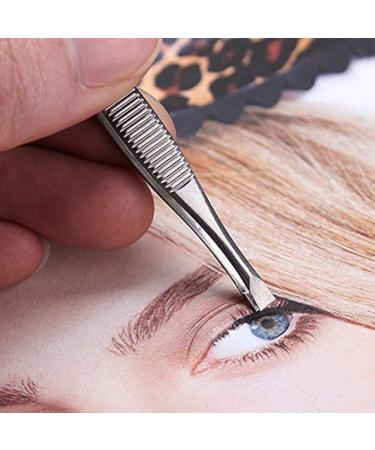 Bodhi2000 Eyebrow Tweezers - Stainless Steel Pack of 5 | Precision Beauty Tools for Flawless Brows - International Shipping Available - Buy Online on SooperMarket.com