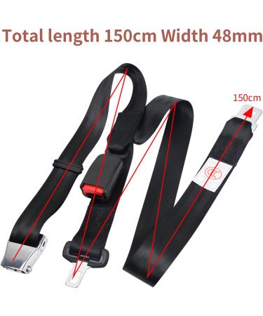 Pregnancy Seat Belt Car Seat Safety Clip - Maternity Car Seat Adjuster for Unborn Baby Safety - Black - Buy Online on SooperMarket.com