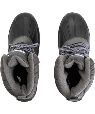 Men's Waterproof Duck Hiking Short Ankle Boots Size 9 - Grey - Buy Online on SooperMarket.com