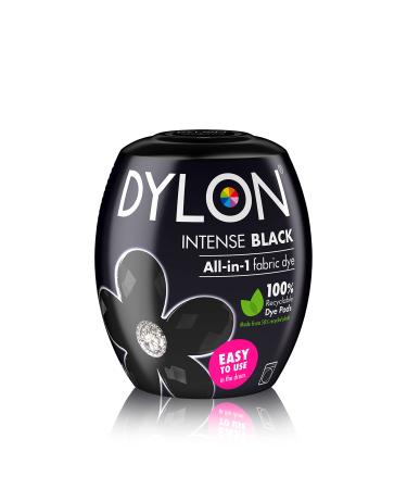 Dylon Machine Dye Pod, Intense Black, Easy-to-use Fabric Colour For Laundry,