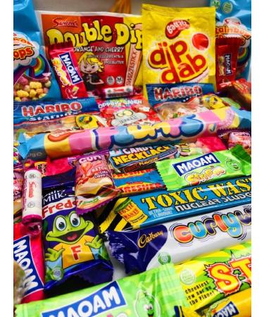 Fathers Day Special Dad Pick N Mix Ultimate Retro Sweet Box Candy Hamper Birthday Gift Present nostalgia 70s 80s Sweets And Chocolates Box - Buy Online on SooperMarket.com