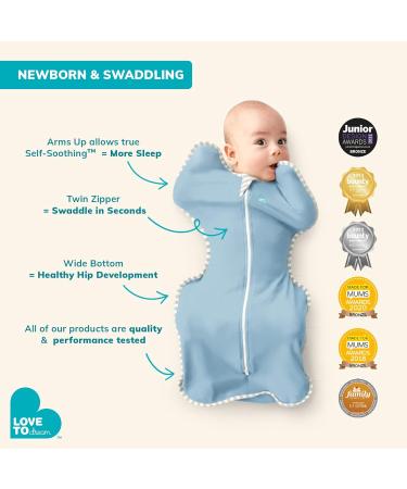 Love To Dream Swaddle UP Baby Sleeping Bag - Blue Medium, 6-8.5kg - Buy Online on SooperMarket.com