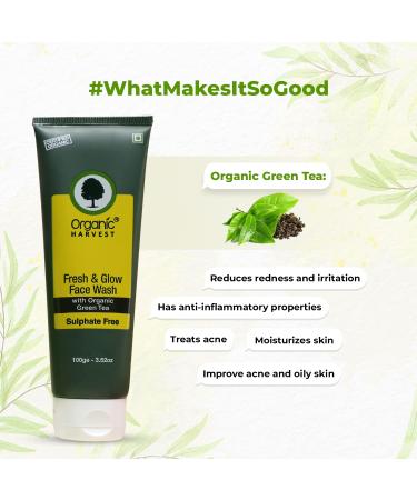 Youthful Glow Face Wash - Saffron & Oat Milk | Deep Cleansing for Men & Women | Organic Sulphate & Paraben-free | 100gm - Buy Online on SooperMarket.com