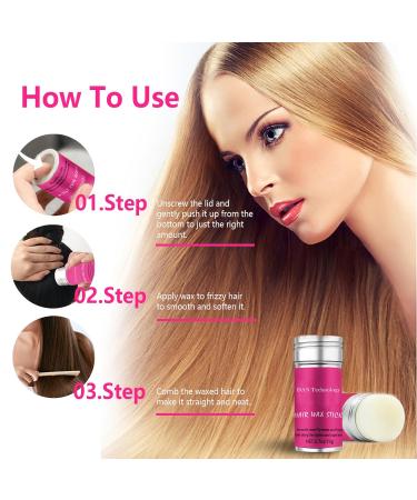 DAN Technology Hair Wax Stick for Women - Tame Frizz & Smoothing Flyaways International Shipping (2.7 oz - Buy Online on SooperMarket.com