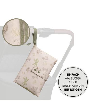 Hauck Disney Diaper Bag - Change N Walk Baby Organizer with Wrap Pad & Loop | Waterproof Simba Beige - Buy Online on SooperMarket.com