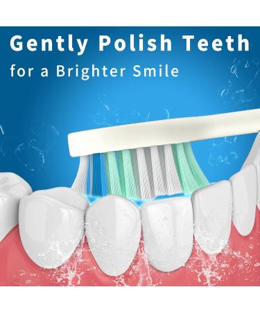 5 Pack Snow White Toothbrush Replacement Heads for Philips One Sonicare HY1100 and HY1200 - Buy Online on SooperMarket.com