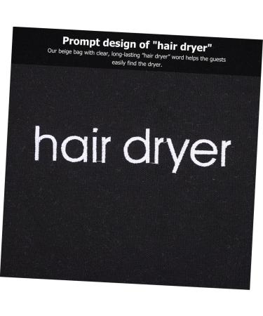 FOYTOKI 4 Pcs Hair Dryer Storage Bag Dustproof Storage Bag Drawstring Pouch Hairdryer Organizer Fabric - Buy Online on SooperMarket.com