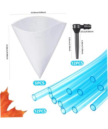 Maple Syrup Tapping Kit Tree Taps for Syrup Set Includes 12Pcs Maple Syrup Taps Maple Syrup Tree Tapping Kit 5 Maple Syrup Filter & 12Pcs 24'' Extractor Tubes for Maple Syrup Collection Supplies - Buy Online on SooperMarket.com