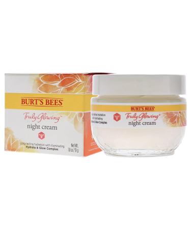 Burt's Bees Truly Glowing Night Cream 1.8 oz - Unisex - White (I0115908) - Buy Online on SooperMarket.com