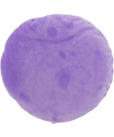 Makeup Puff Pad Powder Puff Wet Dry Washable Soft Swan Down Ultra Large Round Loose Powder Puff for Makeup Round Powder Blenders Sponges (Purple) - Buy Online on SooperMarket.com