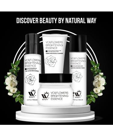WBM Skincare Beauty Kit Facial Cleanser Moisturizer Witch Hazel Toner & Anti-Aging Night Cream for Sensitive Skin Shop Internationally - Buy Online on SooperMarket.com