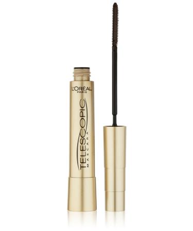 L'Or al Paris Telescopic Original Mascara  Blackest Black  0.27 fl. oz. 0.27 Fl Oz (Pack of 1)