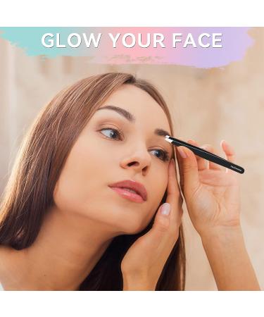 FACEMADE 3-Piece Tweezers Set for Women and Men - Stainless Steel Eyebrow Tweezers, Scissors, and Razor for Facial Hair Removal - Buy Online on SooperMarket.com