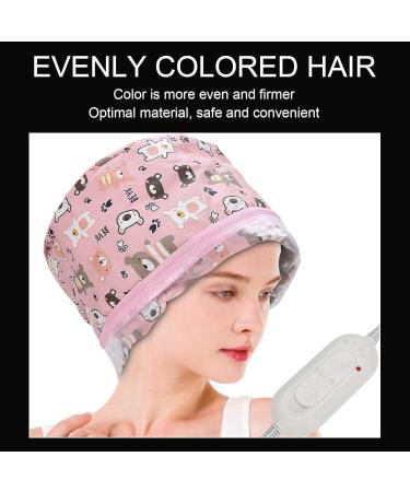 FILFEEL Hair Steamer Thermal Heat for Deep Conditioning Hair Scalp Care Hair Care Hat with 3 Mode Temperature Control for Home Use - Buy Online on SooperMarket.com