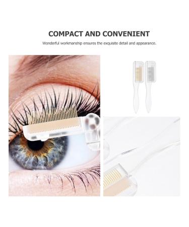 Buy Eyebrow Shaping Brush Set - 2pcs Foldable Eyebrow Comb & Eyelash Mascara Beauty Tools for Flawless Makeup | International Shipping Available - Buy Online on SooperMarket.com