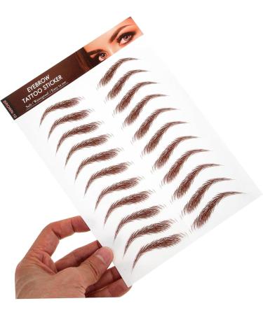 CANIGHT 5 Sheets authentic eyebrow sticker eyebrow stickers shaping eyebrow stickers costume - Buy Online on SooperMarket.com