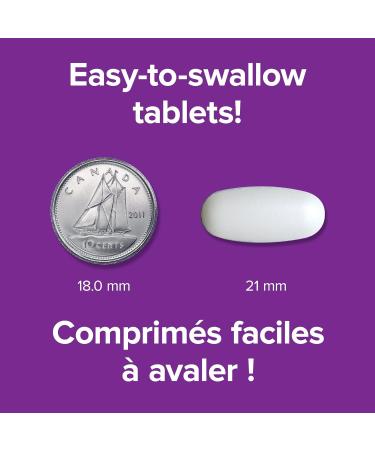 Webber Naturals Calcium Citrate 120 Tablets High Absorption Helps Support Bones and Teeth Vegan - Buy Online on SooperMarket.com