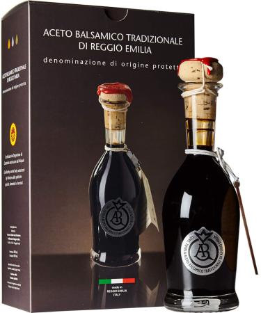 Traditional Balsamic Vinegar of Reggio-Emiglia DOP - Extra Vecchio/Aceto Balsamico Tradizionale - 20yrs old - 100ml - Excellence - Limited Edition 3 | DOP REGGIO EMIGLIA 20yr 100 ml (Pack of 1)