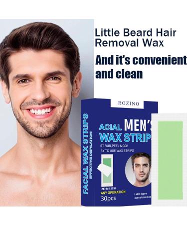 30 Pieces Torn Beeswax Hair Removal Wax Strips | Tongfeng Body & Face Wax Strips for Smooth Skin - Ideal for At-Home Hair Removal - Buy Online on SooperMarket.com