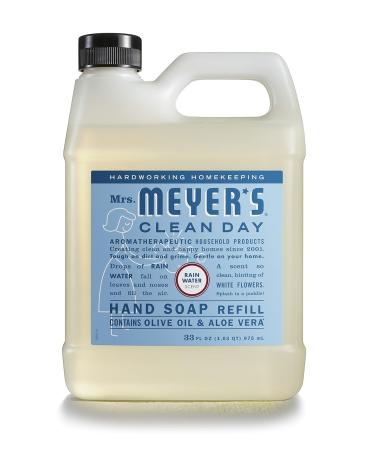 MRS. MEYER'S CLEAN DAY Rainwater Liquid Hand Soap Refill Bottle (33 Fl Oz (Pack of 2)) - Buy Online on SooperMarket.com