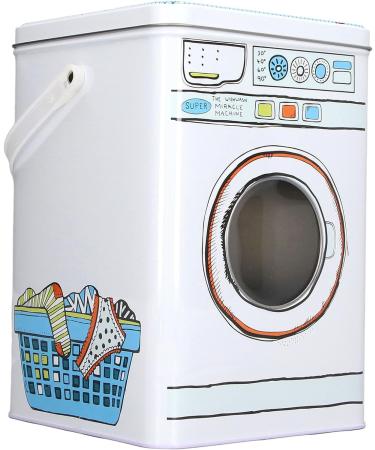 Cartoon Pattern Laundry Detergent Container Large Capacity Modeling Iron Material Washing Machine for Storage - Buy Online on SooperMarket.com