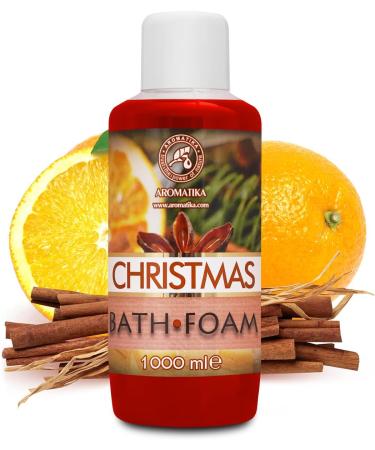 Bath Foam Christmas 34 Fl Oz - Relaxing Aromatherapy for Good Sleep & Spa Experience | Body Care & Wellness - Buy Online on SooperMarket.com