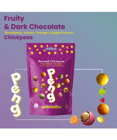 Peng Roasted Chickpeas Snack (110g) - High Protein Plant-Based Fruity Candy Snack - Buy Online on SooperMarket.com