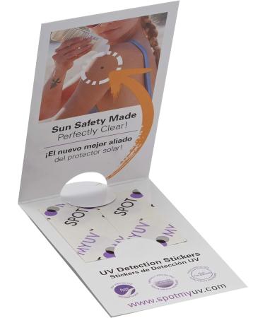 SPOTMYUV UV Detection Stickers for Sunscreen with Dermatrue Skin Mimicking Technology - 48 Count 48 count (Pack of 1) - Buy Online on SooperMarket.com