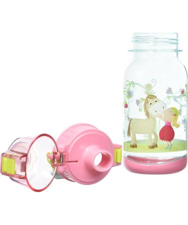 Haba 304485 Drinking Bottle Vicki & Pirli - 400ml Children's Bottle with Horse Motif | BPA Free | Perfect for Kindergarten & School - Buy Online on SooperMarket.com
