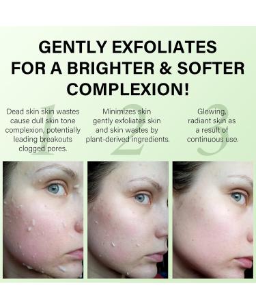 Deep Cleansing Aloe Vera Peeling Gel | Brightening Exfoliating Face Scrub for Acne & Dark Spots - International Shipping - Buy Online on SooperMarket.com