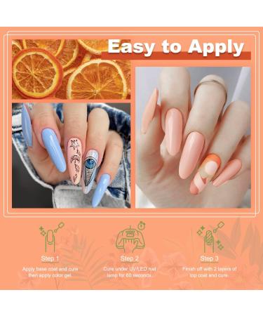 Lavender Violets 15ml Gel Nail Polish - Salon Quality UV LED Soak Off Manicure Pedicure - Long-Lasting & Easy to Apply - A0011 - Buy Online on SooperMarket.com