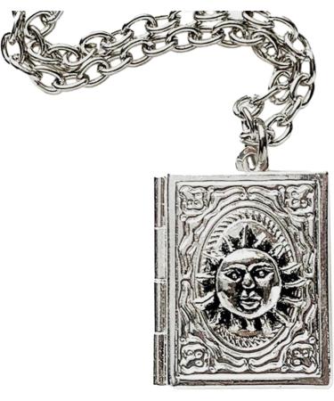 OralGos Exquisite Handmade Vintage Book Locket Pendant Necklace | Unique Collectors Jewelry for Fashion Enthusiasts - Buy Online on SooperMarket.com