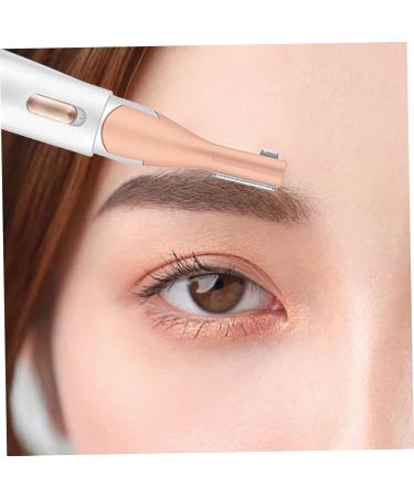 Buy Rechargeable Electric Eyebrow Trimmer - Double Blade Facial Hair Remover Set for Women - Buy Online on SooperMarket.com