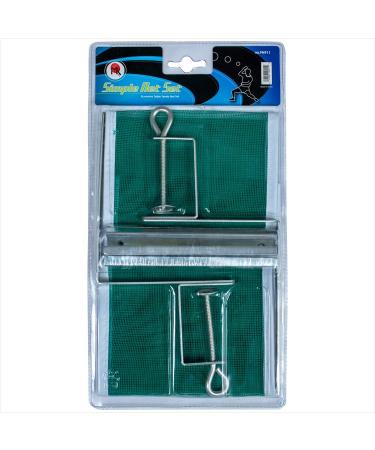 Martin Kilpatrick Simple Net Set  Green Nylon Net  Length of The Net Set is 66 inches  Fits Table Tennis Tables up to 2.5 inches Thick  Affordable Table Tennis Net Set