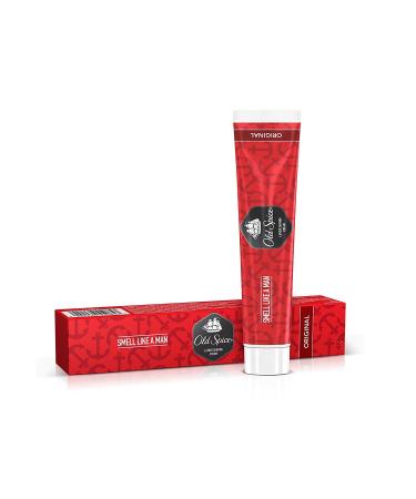 1 Original Old Spice Lather Shaving Cream Tube 70gms