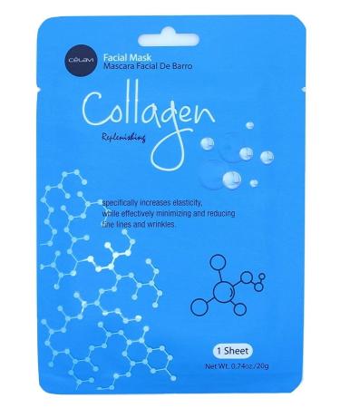 Celavi Collagen Facial Mask - Classic Korean Skincare for Moisture Tightening & Spot Reduction | 3 of 12 Flavors | 36 Masks - Made in Korea - Buy Online on SooperMarket.com