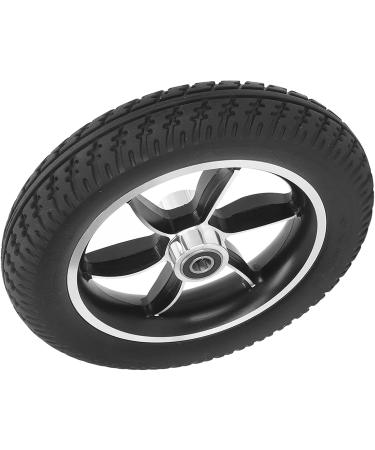 Robust Antislip Alloy Wheelchair Wheel - Textured Tire - Durable Wheel Hub - Bearing Hole - Premium Replacement Wheels Sellers Top Choice - Buy Online on SooperMarket.com
