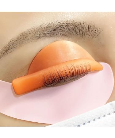 PERMANIA Silicone Curler Pad 10Pcs/5 sizes for Lash Perm Kit - Reusable Soft C & D Curls Eyelash Lifting Rod - Orange Lash Lift Pads - Buy Online on SooperMarket.com