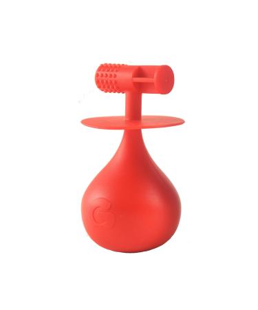 Gumme baby tooth toy for pain relief Molar Mallet Beißring with a shaky rattle base.Age 12m + BPA-free.Gel applicator.Developed for cutting molars.