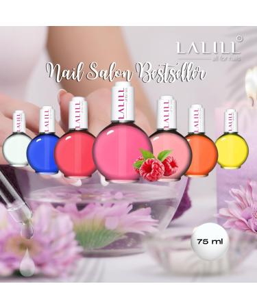 Lalill Nail & Cuticle Oil 75ml - Vegan Mango Nail Care Oil for Healthy Nails & Cuticles - Manicure Essential with Pipette - Buy Online on SooperMarket.com